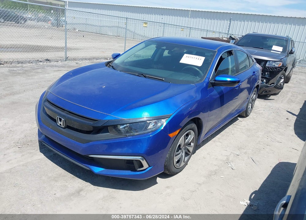 2021 HONDA CIVIC LX VIN: 2HGFC2F66MH558995