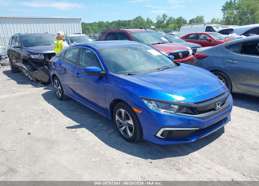 2021 HONDA CIVIC LX VIN: 2HGFC2F66MH558995