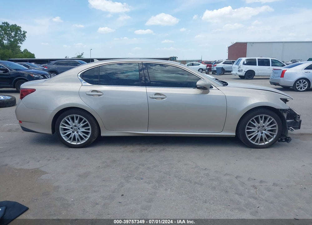 2013 LEXUS GS 350 VIN: JTHBE1BL3D5012206