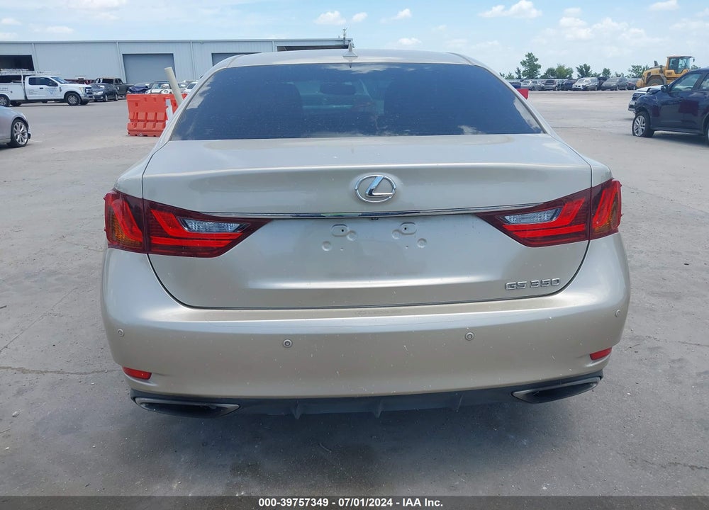 2013 LEXUS GS 350 VIN: JTHBE1BL3D5012206