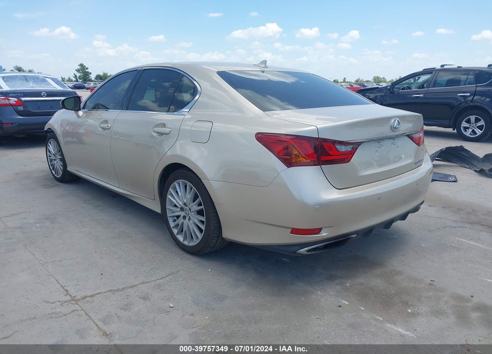 2013 LEXUS GS 350 VIN: JTHBE1BL3D5012206