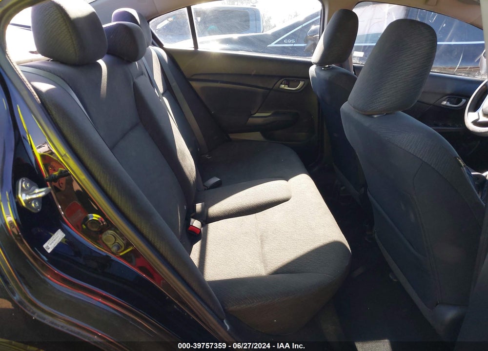 2013 HONDA CIVIC LX VIN: 19XFB2F59DE263247
