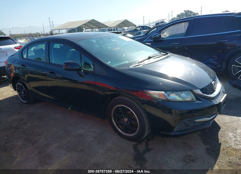 2013 HONDA CIVIC LX VIN: 19XFB2F59DE263247