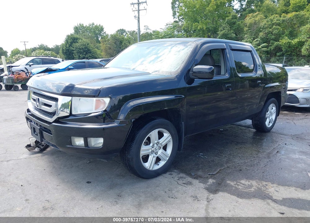 2011 HONDA RIDGELINE RTL VIN: 5FPYK1F54BB001959