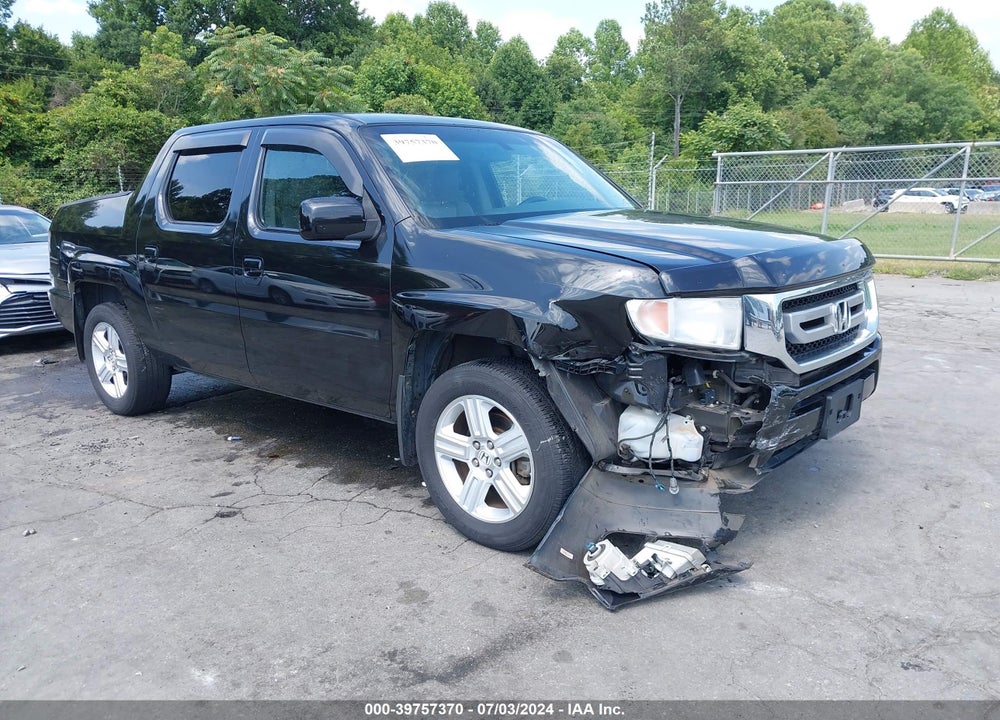 2011 HONDA RIDGELINE RTL VIN: 5FPYK1F54BB001959
