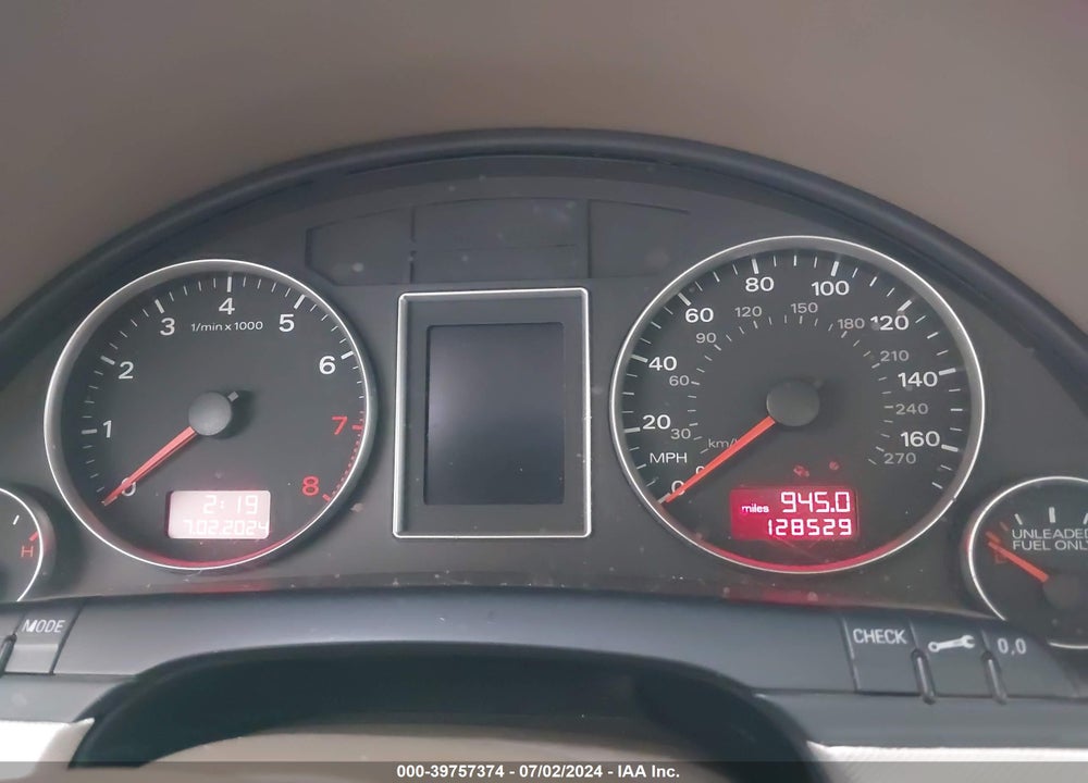 2007 AUDI A4 2.0T VIN: WAUAF78E77A022204
