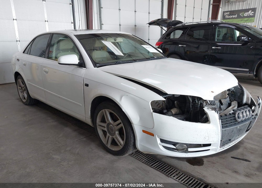 2007 AUDI A4 2.0T VIN: WAUAF78E77A022204