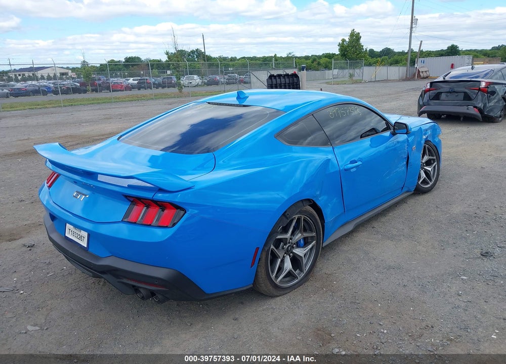 2024 FORD MUSTANG GT PREMIUM FASTBACK VIN: 1FA6P8CF4R5403327
