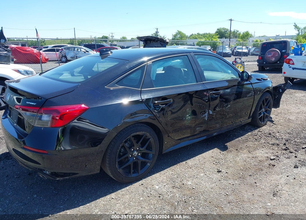 2022 HONDA CIVIC SPORT VIN: 2HGFE2F5XNH501492