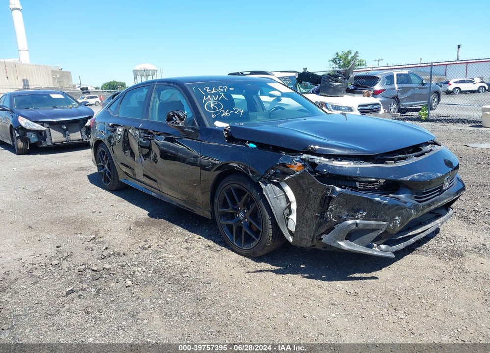 2022 HONDA CIVIC SPORT VIN: 2HGFE2F5XNH501492
