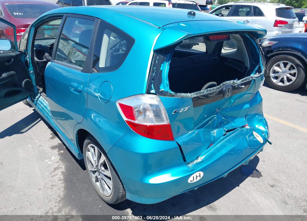 2012 HONDA FIT SPORT VIN: JHMGE8H5XCC002970