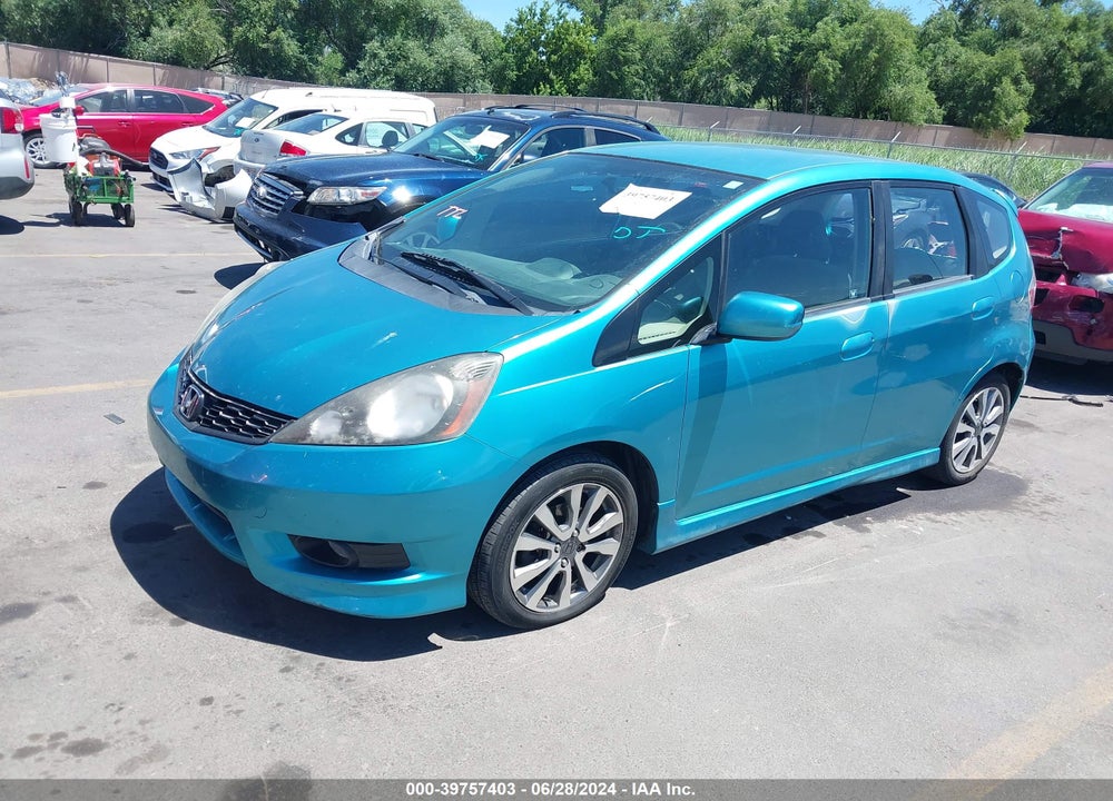 2012 HONDA FIT SPORT VIN: JHMGE8H5XCC002970