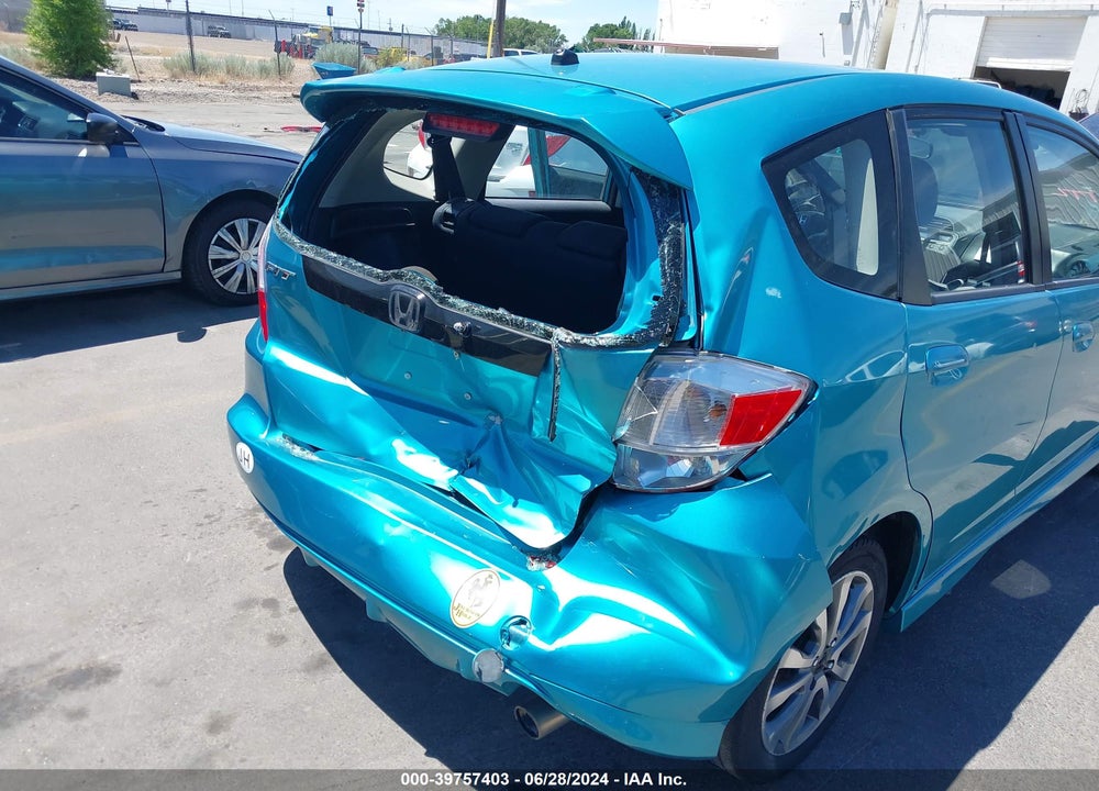 2012 HONDA FIT SPORT VIN: JHMGE8H5XCC002970