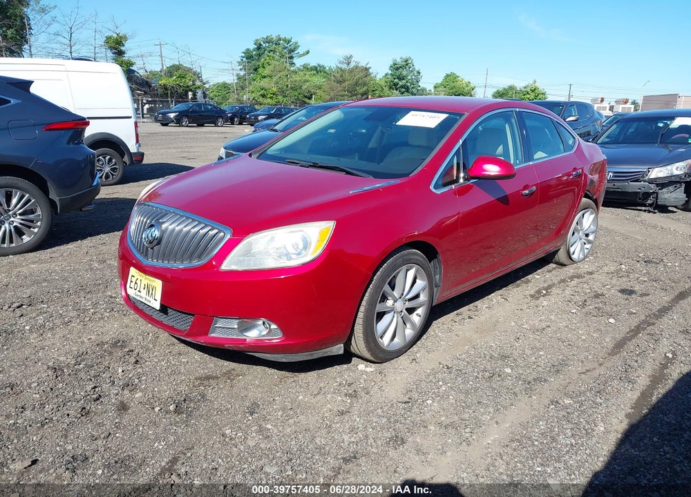2013 BUICK VERANO LEATHER GROUP VIN: 1G4PS5SK7D4213445