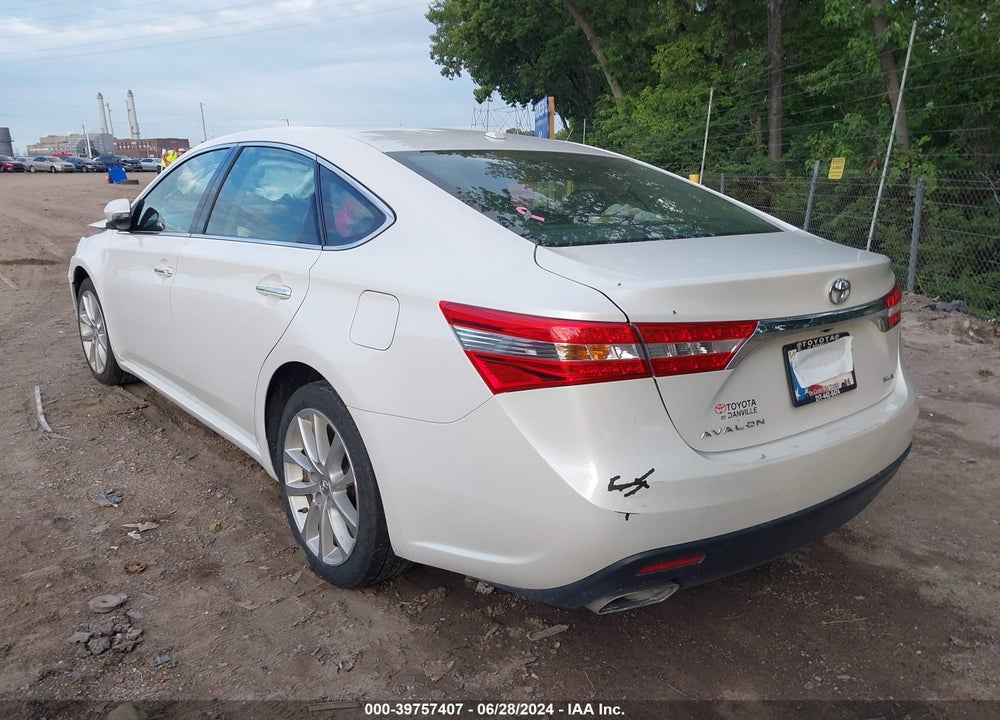 2013 TOYOTA AVALON XLE TOURING VIN: 4T1BK1EB6DU012408