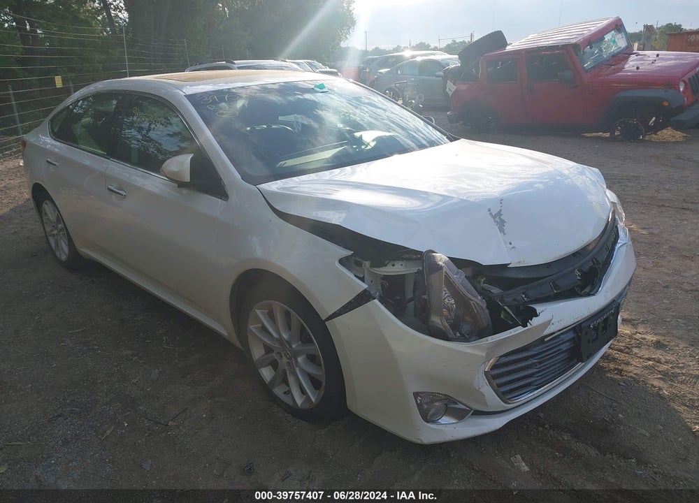 2013 TOYOTA AVALON XLE TOURING VIN: 4T1BK1EB6DU012408
