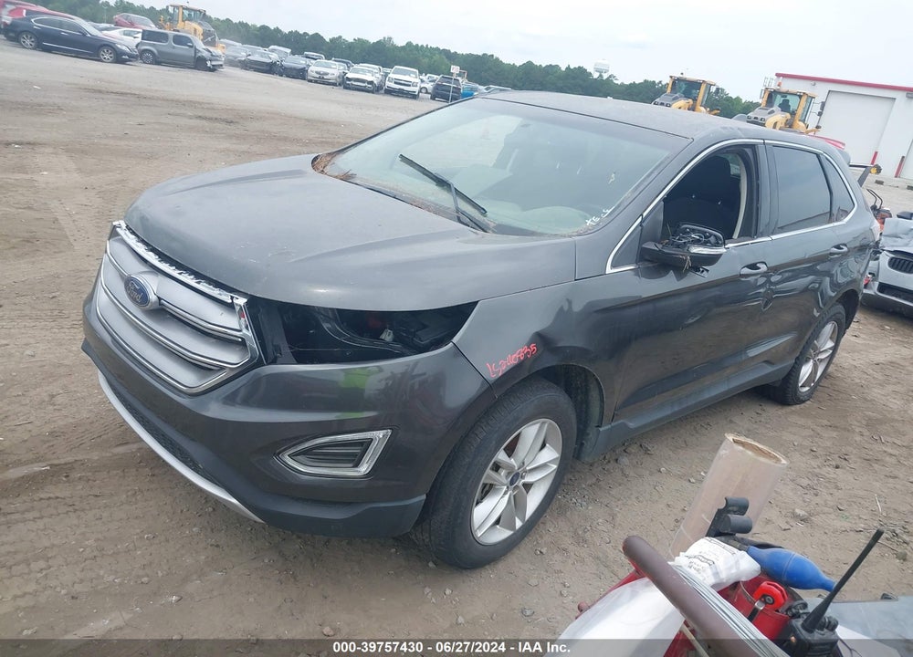 2015 FORD EDGE SEL VIN: 2FMTK3J80FBB20347