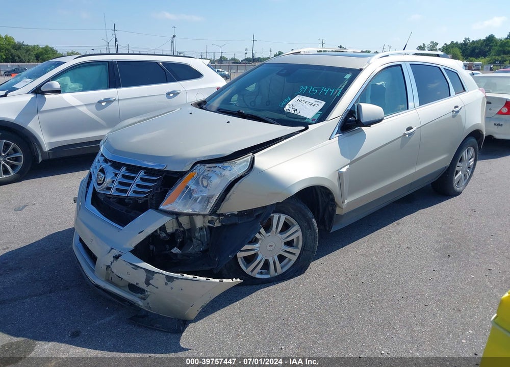 2014 CADILLAC SRX LUXURY COLLECTION VIN: 3GYFNBE32ES592277
