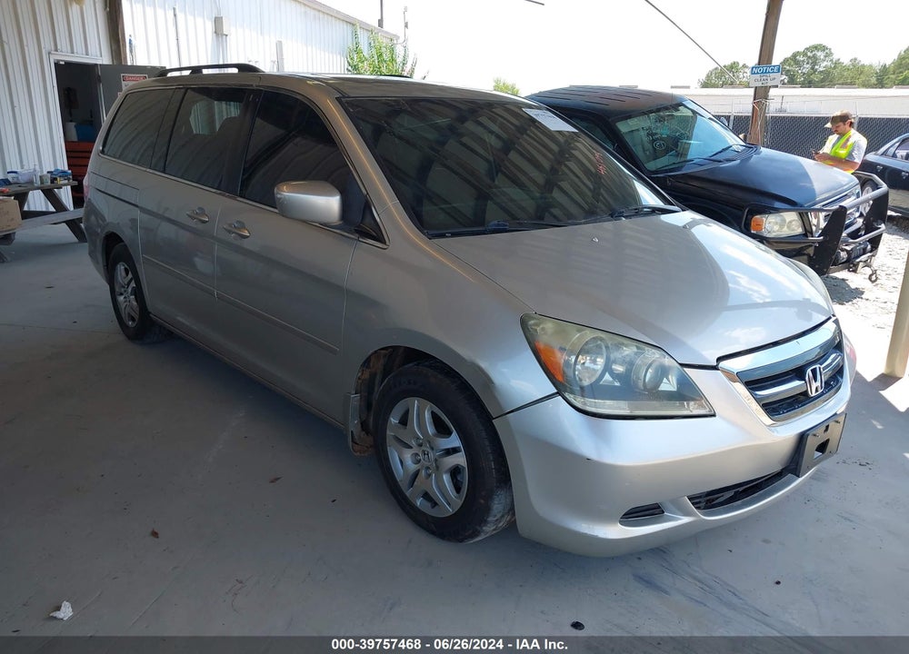 2006 HONDA ODYSSEY EX-L VIN: 5FNRL38616B451098