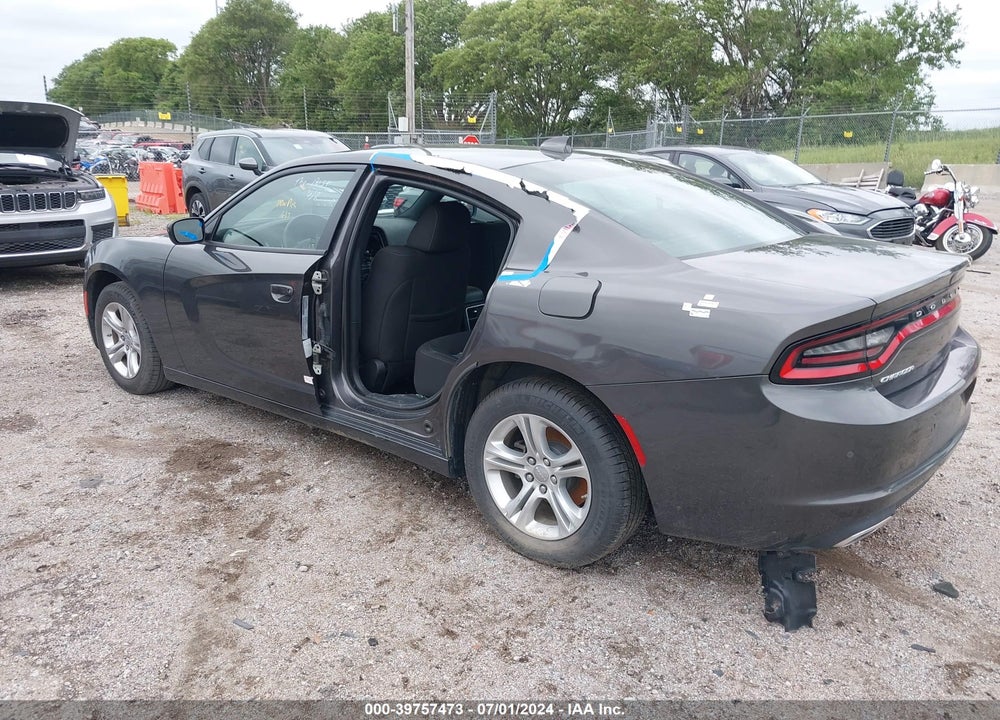 2023 DODGE CHARGER SXT VIN: 2C3CDXBG5PH563916