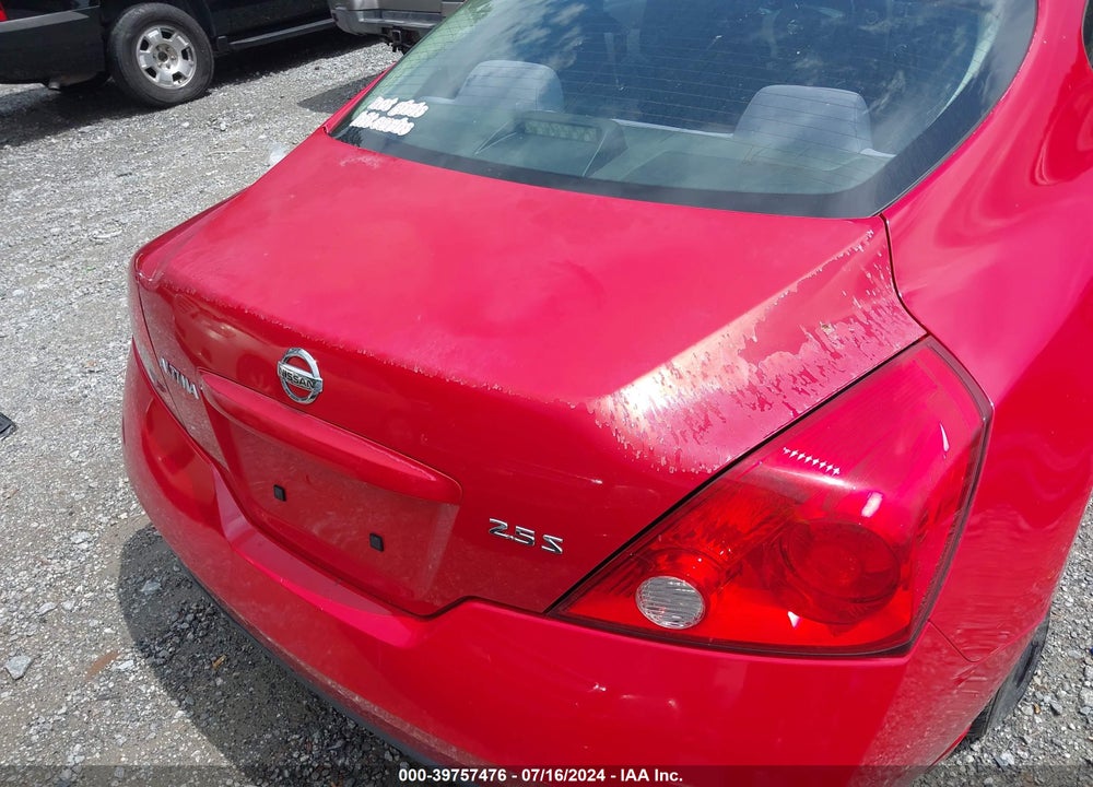 2009 NISSAN ALTIMA 2.5 S VIN: 1N4AL24E89C110356