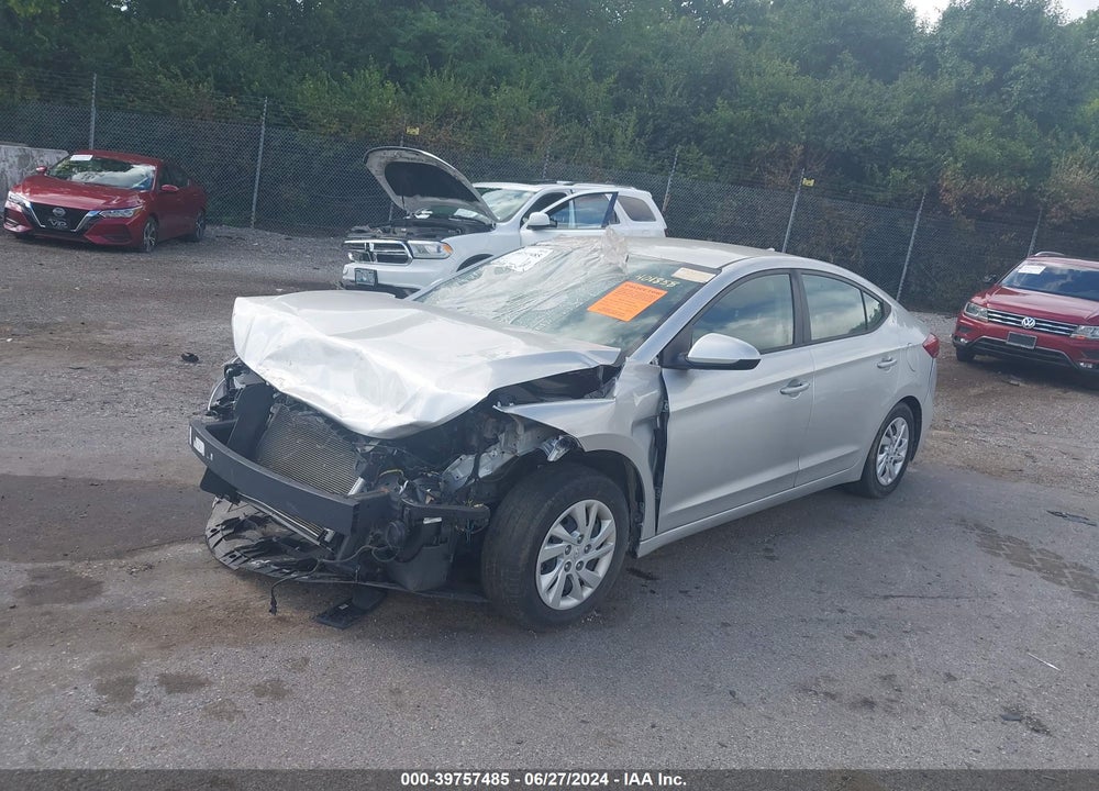 2018 HYUNDAI ELANTRA SE VIN: 5NPD74LF5JH401858