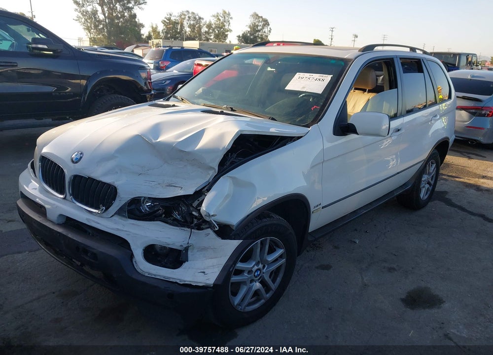 2006 BMW X5 3.0I VIN: 5UXFA13516LY46907