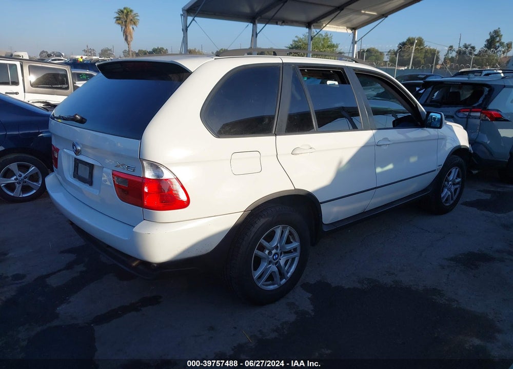 2006 BMW X5 3.0I VIN: 5UXFA13516LY46907