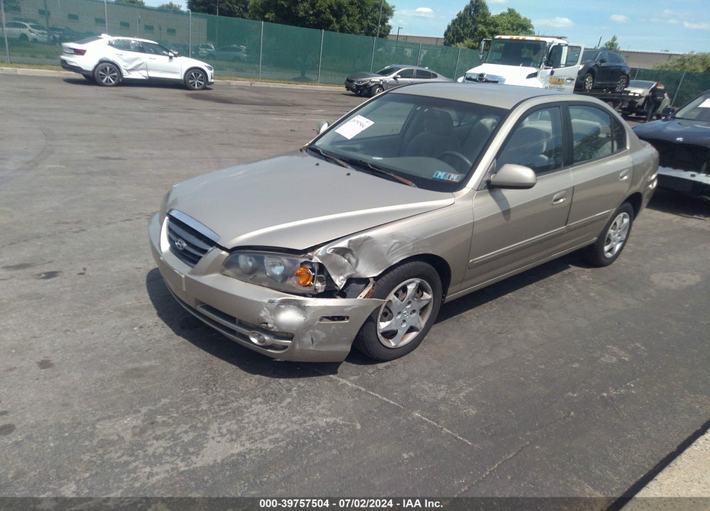 2005 HYUNDAI ELANTRA GLS/GT VIN: KMHDN46D25U952658