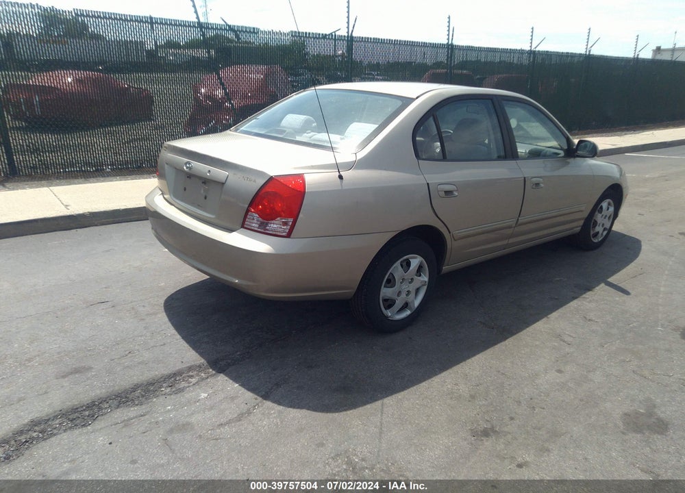 2005 HYUNDAI ELANTRA GLS/GT VIN: KMHDN46D25U952658