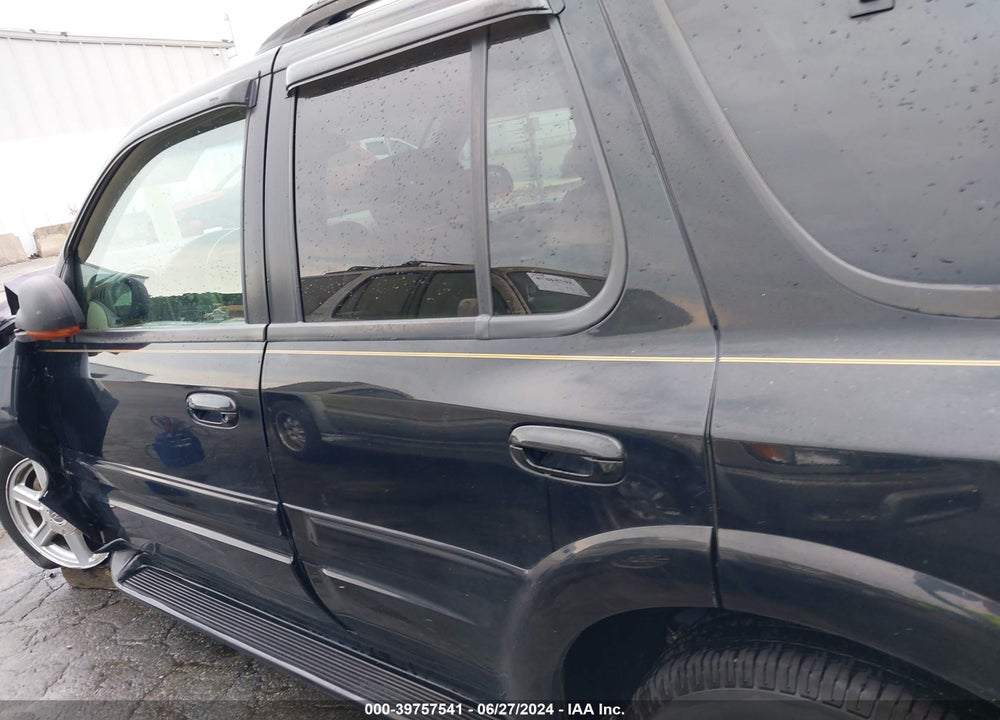 2002 OLDSMOBILE BRAVADA VIN: 1GHDT13S922107383