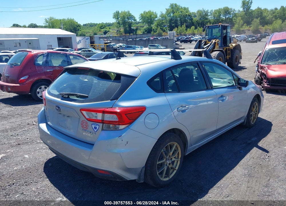2017 SUBARU IMPREZA 2.0I VIN: 4S3GTAA69H1719218