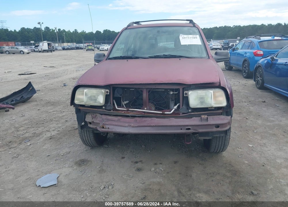 2002 CHEVROLET TRACKER HARD TOP BASE VIN: 2CNBE13C426923707
