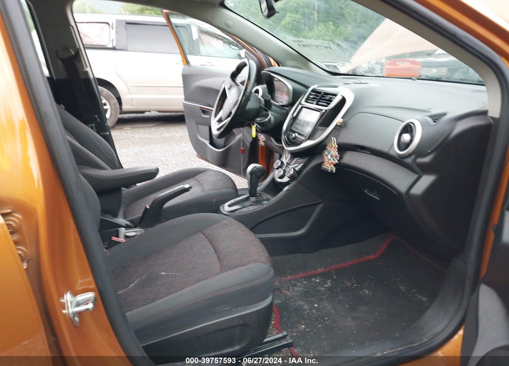2017 CHEVROLET SONIC LT AUTO VIN: 1G1JD6SH3H4109080