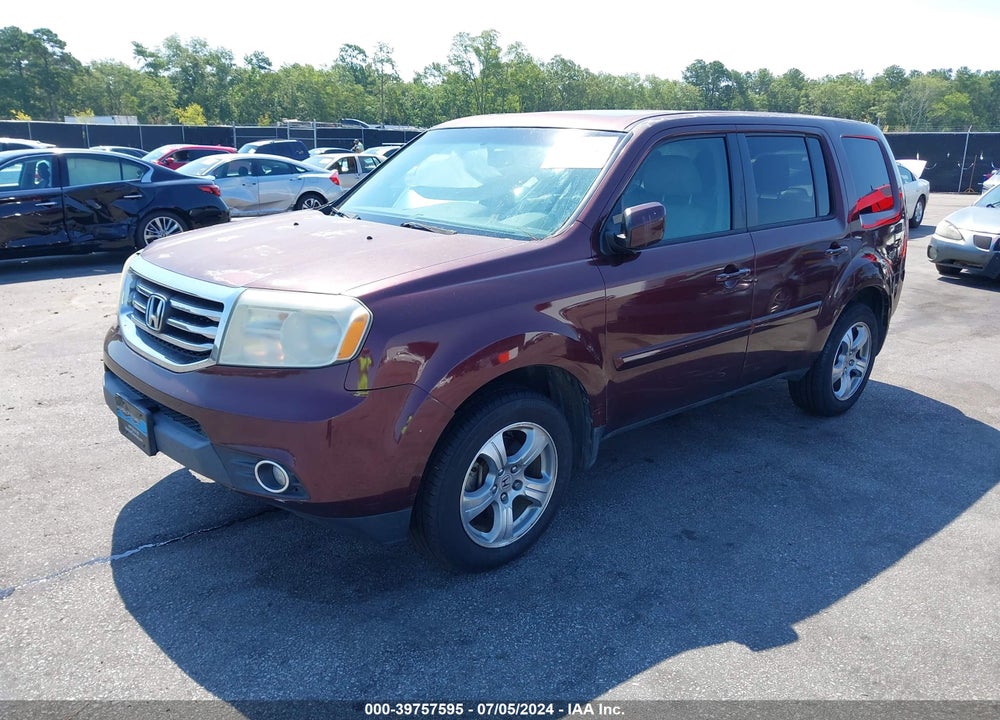 2013 HONDA PILOT EX-L VIN: 5FNYF3H58DB032916