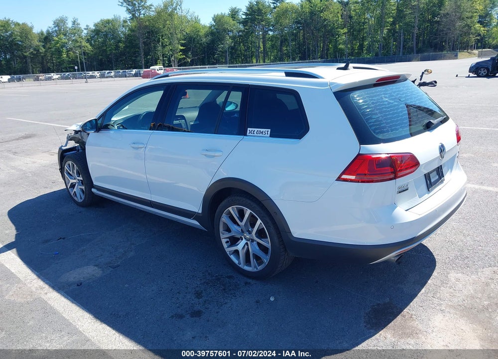 2017 VOLKSWAGEN GOLF ALLTRACK TSI S/TSI SE/TSI SEL VIN: 3VWH17AU4HM544596