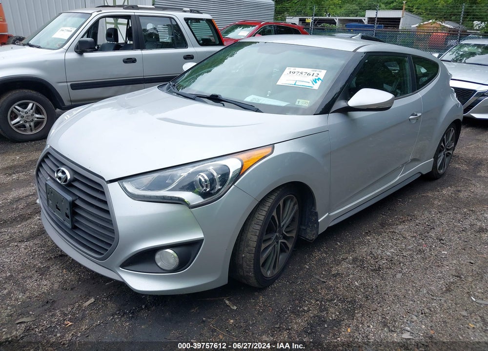 2016 HYUNDAI VELOSTER TURBO VIN: KMHTC6AE2GU250498