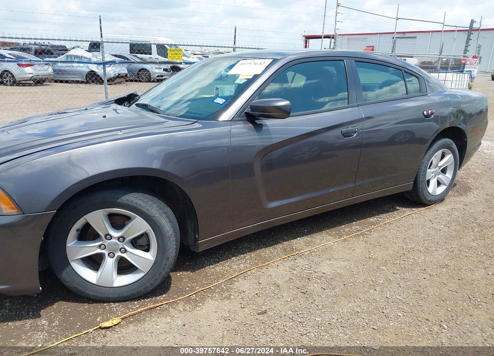2014 DODGE CHARGER SXT VIN: 2C3CDXHG9EH347457