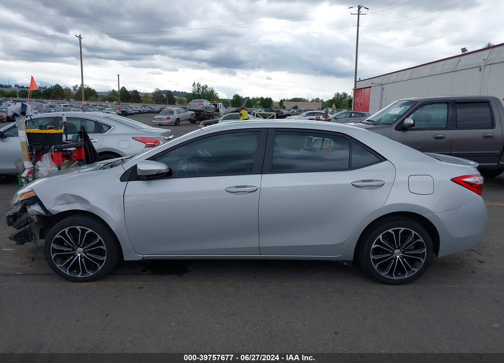 2015 TOYOTA COROLLA S PLUS VIN: 2T1BURHE1FC422178