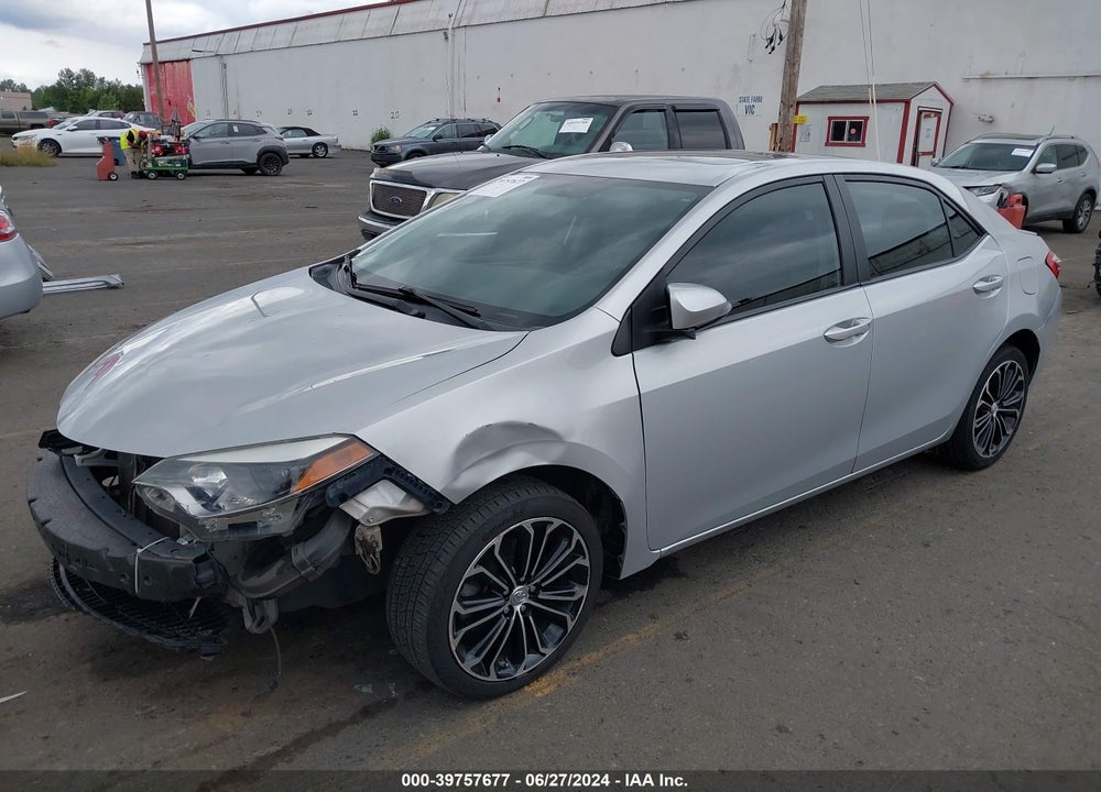2015 TOYOTA COROLLA S PLUS VIN: 2T1BURHE1FC422178