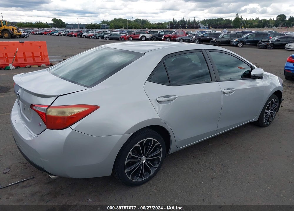 2015 TOYOTA COROLLA S PLUS VIN: 2T1BURHE1FC422178