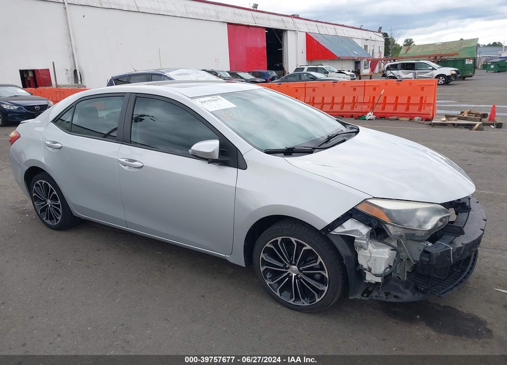 2015 TOYOTA COROLLA S PLUS VIN: 2T1BURHE1FC422178