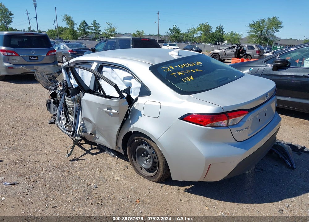 2024 TOYOTA COROLLA LE VIN: 5YFB4MDE8RP106693