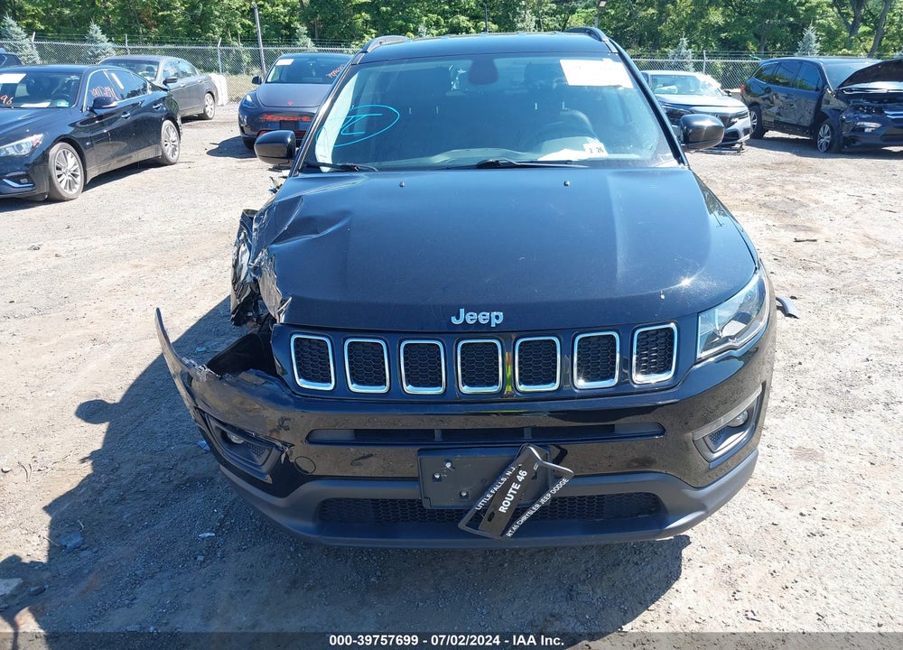 2021 JEEP COMPASS LATITUDE 4X4 VIN: 3C4NJDBB4MT544924