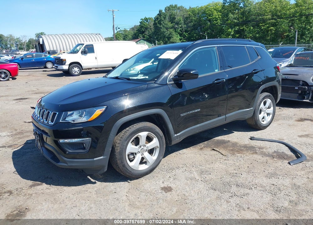 2021 JEEP COMPASS LATITUDE 4X4 VIN: 3C4NJDBB4MT544924