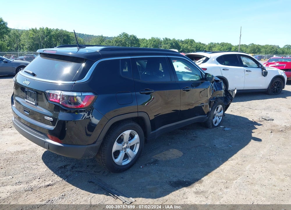 2021 JEEP COMPASS LATITUDE 4X4 VIN: 3C4NJDBB4MT544924