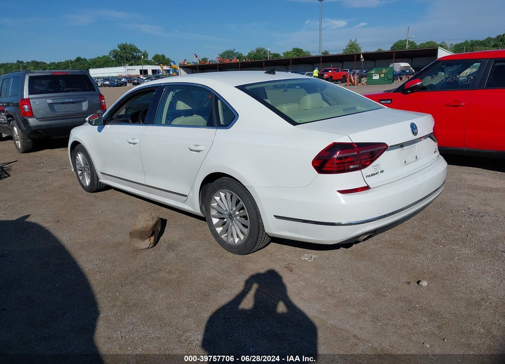 2017 VOLKSWAGEN PASSAT 1.8T SE VIN: 1VWBT7A39HC074154