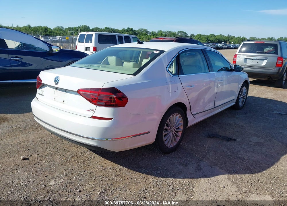 2017 VOLKSWAGEN PASSAT 1.8T SE VIN: 1VWBT7A39HC074154
