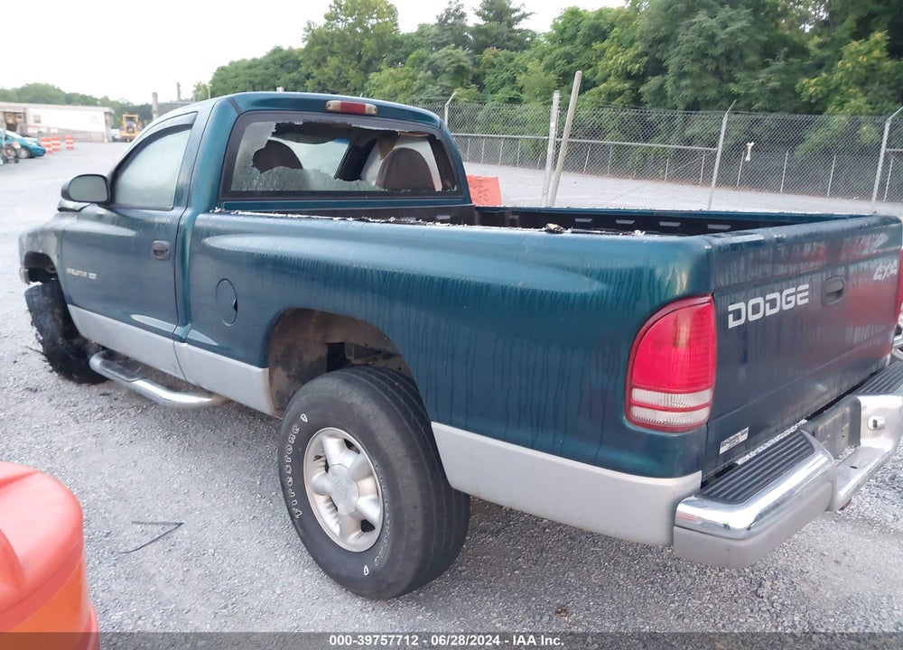 1999 DODGE DAKOTA SLT/SPORT VIN: 1B7GG26Y0XS295392