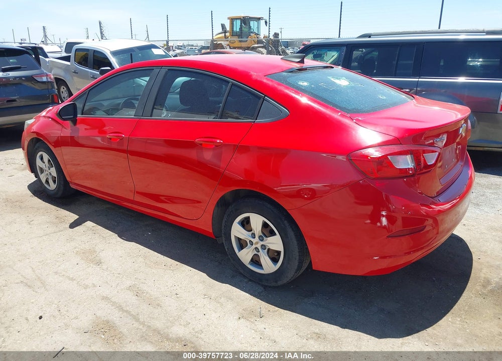 2018 CHEVROLET CRUZE LS AUTO VIN: 1G1BC5SM5J7163757